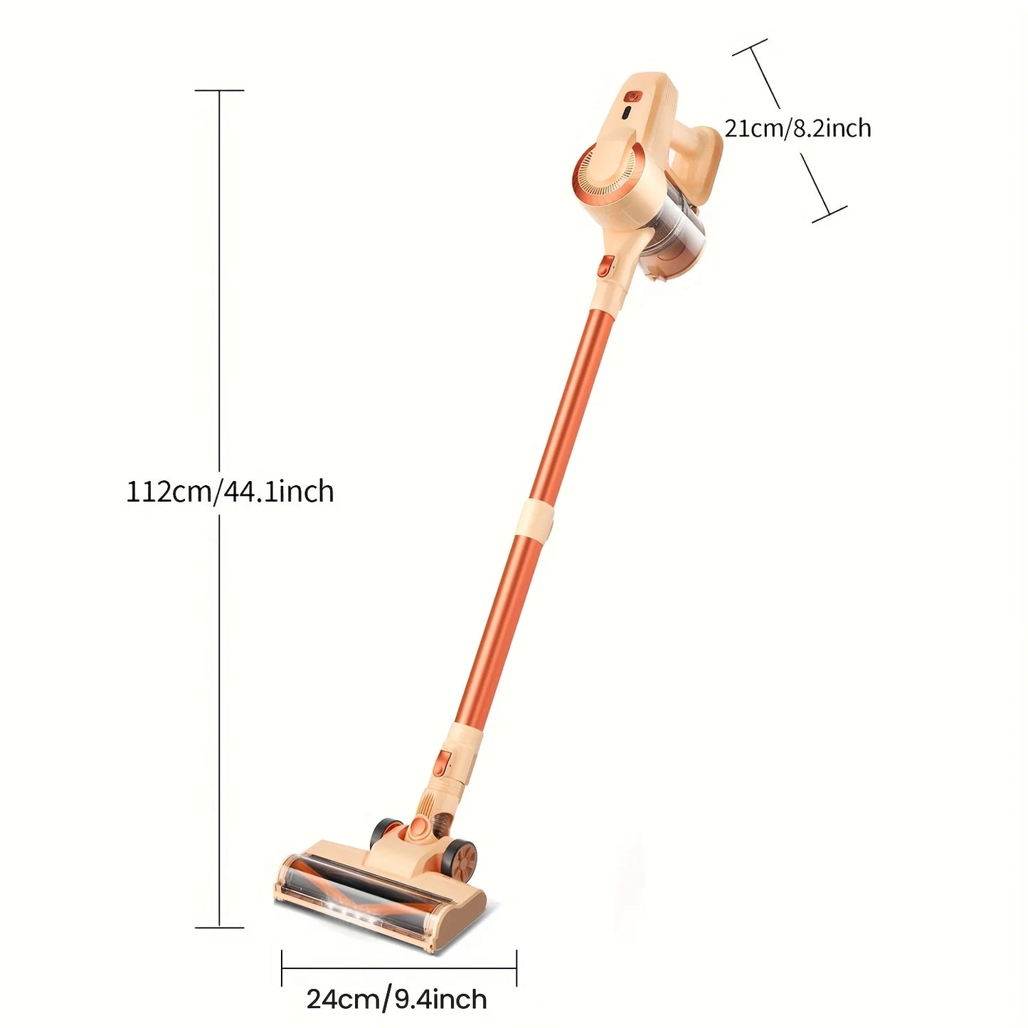 INSE N300 Cordless Vacuum Cleaners 20kPa Powerful Suction Stick Hand Vacuum Multi- Surface Cleaning for Home Pet Hair Hard Floor