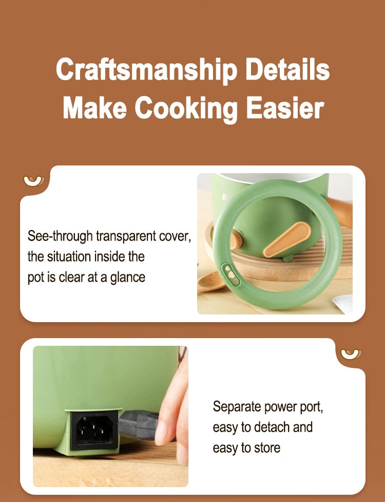 220V/110V Multi Cookers Electric Pot Household Non-stick Pan Hot Pot Rice Cooker Cooking Appliances Electric Rice Cooker