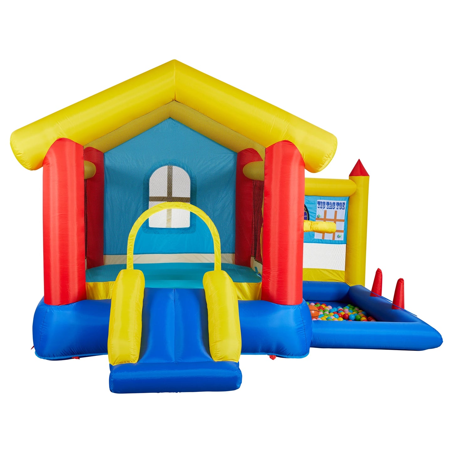 Inflatable Slide Bouncer Combo with ETL Certified Blower, Multifunctional, Easy Setup,Safe Kids Outdoor Play Set